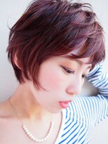 タカハシ ヘア アンド スパ(TAKAHASHI HAIR&SPA) ショート×斜めバング★SIDE