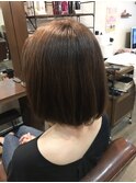 内巻きボブ
