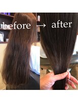 オハナ(ohana)&nbsp; 【ohana 表参道】ケラチンTr×大人のベイクドカラー