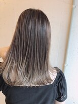 エイト 福岡天神店(EIGHT fukuoka)&nbsp;【EIGHT福岡】nabe_long_バレイヤージュミルクティMK★