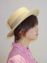 ソラ sora都島 帽子の似合うショートヘア
