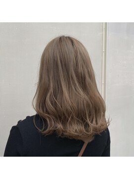 ネクストハラジュク(NEXT HARAJUKU) ブリーチ1回ミルクティーグレージュ[原宿/表参道/前髪/学割U24]