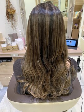 アッシュ 戸田公園店(Ash) グレージュ×バレイヤージュ