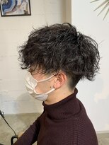 エルオム(EL.HOMME)&nbsp;【MITSU】ツーブロックショート×スパイラルパーマ