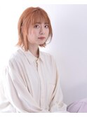 【Dulce】orangeベージュ×ニュアンスパーマ☆抜け感20代30代