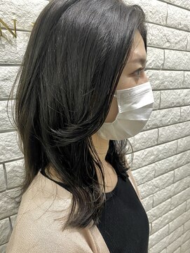 ビューティー シャレンド 大人かわいい☆ふんわり愛され透明感グレージュアッシュ