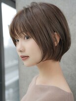 前髪あり大人ショートボブ20代30代40代【AIN.表参道】川原大地