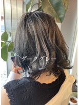 フレイバー オブ ヘアー(FLAVOR OF HAIR) FIBREPLEXダークグレー