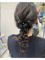 ハロン(HALON:)&nbsp;編みおろしアレンジ