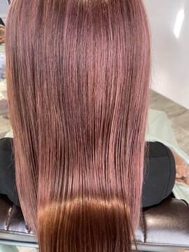 クレヨン ケース(Crayon case) ピンクブラウン大人可愛いダメージレスカラートリートメント