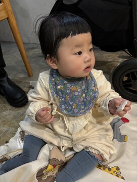 ヘアーワークス ヘルム 渋谷店(HAIR WORKS HELM) 【 HELM】キッズカット☆☆☆