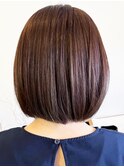 20代30代40代髪質改善カラーショコラブラウンナチュラルボブ