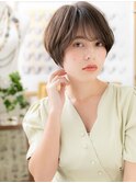 大人かわいいビターショコラ小顔束感ショートh3浦和20代30代40代