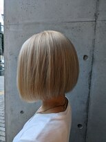 オーガニック リブ 川越(organic+live)&nbsp;20代30代かわいい切りっぱなしショートボブ