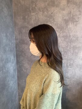 ウィート(wheat) オリーブカラー×髪質改善