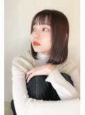 タッセルボブ/ベルボブ/切りっぱなしボブ