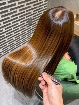 ビスコヘアー(BISCO hair) 髪に普段をかけない縮毛矯正