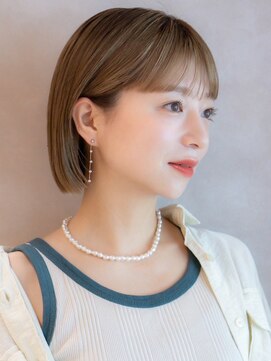 ガーデンヨコハマエスト(GARDEN YOKOHAMA est) ボブルフ ネビージュ 小顔 レイヤー シースルー ワンレン