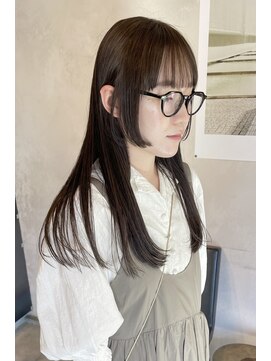 リフ デザイン ラボ(riff design labo) 姫カット/ロングヘアー