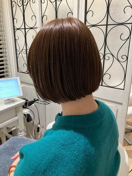 ルシードスタイル グローバルディー 稲毛店(LUCIDO STYLE GLOBAL.D) ミニボブ20代30代40代髪質改善オージュア白髪染め稲毛駅