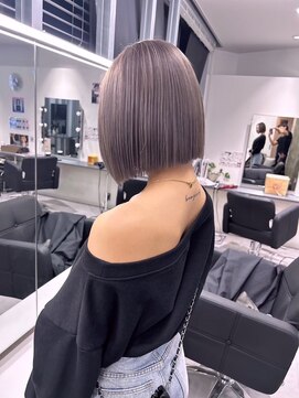 キング 枚方店(K!ng) 縮毛矯正髪質改善ハイライトレイヤーカット枚方美容室エクステ