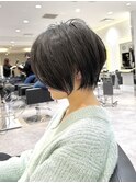 30代/40代/50代◎絶壁解消/白髪ぼかし/大人小顔ショート【湯本】