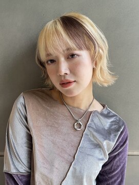 バイオレット 横浜店(Violet) クビレボブぷつっとカット（AI-07）