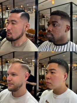 フランクスチョップショップキョウト(FRANK'S CHOP SHOP kyoto)の写真/【河原町/BARBER】FRANK'S CHOP SHOPだから出来るシェービングで好印象スタイルに。《メンズ/理容室》