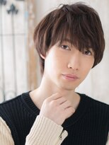 メンズヘア ビーセカンド 草加店(MENS HAIR B-2)&nbsp;20代30代アースカラー伸ばしかけ王道フェザーマッシュY草加