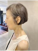 【lateliercontent yumi】耳ラインのボブ