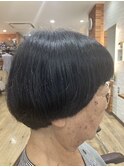 マッシュルームヘア
