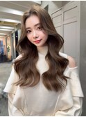 髪質改善/レイヤーカット/顔周りカット/前髪/韓国/ダブルカラー