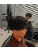 シャドウパーマ/マッシュ/メンズパーマ