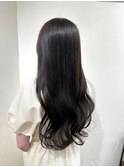 スーパーロング  ×  艶カラー