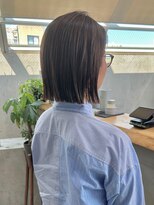 ロンド 表参道店(Lond)&nbsp;マロンベージュ/ショート/前髪/レイヤー/髪質改善/縮毛矯正