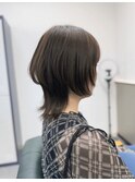 暗髪とウルフレイヤーがトレンド感があって◎