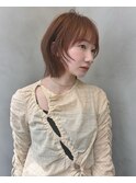 顔まわりレイヤー外ハネ韓国風ヘア髪質改善浦和ボブ