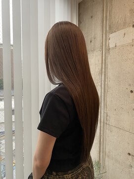 キーパーソン(kii person) kii person × 美髪矯正ストレート　ロング　髪質改善