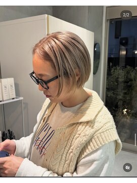 ローウェ 新百合ヶ丘(Louwe) ブランドベージュ×ヘルシーボブ