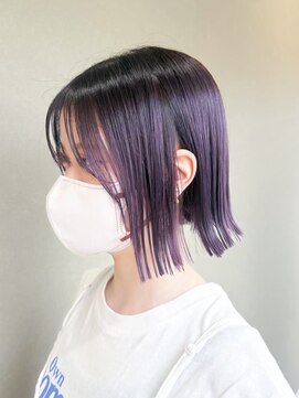 ミルヘアデザイン(mil hair design) 縮毛矯正　質感ストレート　髪質改善カラー　顔まわり　ブリーチ