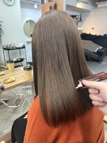 アル 心斎橋(alu)&nbsp;髪質改善カラー/オリーブベージュ/グレージュ