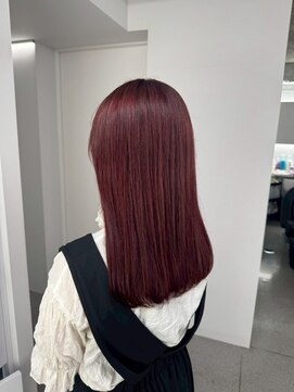 イロウ 山口どうもん店(IROW) 髪質改善/切りっぱなし/グレージュ/ブリーチなし