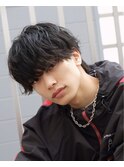 緩めシャドウパーマ