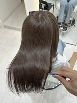 ジーナ 吉塚(Zina)&nbsp;艶髪 透明感ブラウン×髪質改善【福田れん】博多 吉塚 美容室
