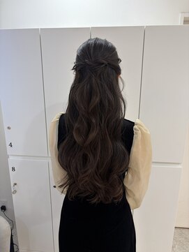 ロンドブルーム 天神大名店(Lond Bloom) ブリーチなしカラー/ヘアアレンジ/ヘアセット/福岡/10代20代30代