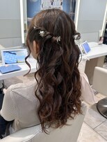 ケンジ 平塚 アネッタ(KENJE annetta) ★ハーフヘアアレンジ
