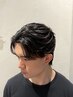 メンズカット+眉カット+炭酸ヘッドスパ ¥6000