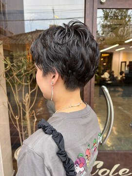 コレット ヘアー 大通(Colette hair) ショートヘア×パーマスタイル/ショート/パーマ/ショートカット