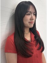 マロ(MALo) レイヤーカット ワンカールレイヤー シースルーバング
