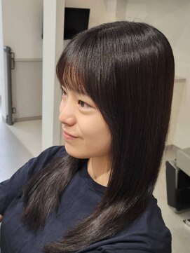 アモナ(amona) 地毛のような柔らかさ！髪質改善・縮毛矯正×毛先レイヤー